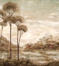 Xi Hu Lake Mural by Coordonne Amber Xi Hu Lake Mural by Coordonne Amber