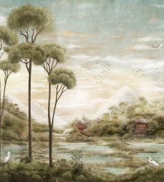 Xi Hu Lake Mural by Coordonne Jade Xi Hu Lake Mural by Coordonne Jade