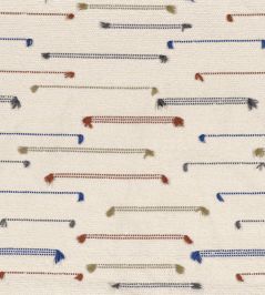 Yei Fabric by Casamance Bleu Terracotta Yei Fabric by Casamance Bleu Terracotta
