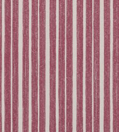 York Stripe Outdoor Fabric by Fermoie Fuschia York Stripe Outdoor Fabric by Fermoie Fuschia
