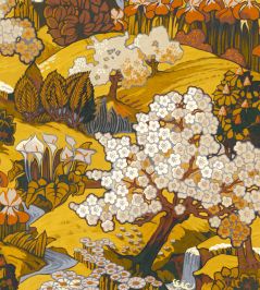 Yu Garden Wallpaper by Coordonne Amber Yu Garden Wallpaper by Coordonne Amber