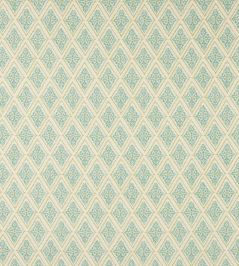 Zadie Fabric by Jane Churchill Aqua/Lime Zadie Fabric by Jane Churchill Aqua/Lime