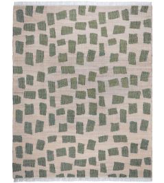 Zanzibar Rug by GP & J Baker Green Zanzibar Rug by GP & J Baker Green
