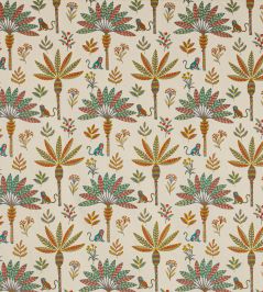 Zanzibar Fabric by Jane Churchill Multi Zanzibar Fabric by Jane Churchill Multi