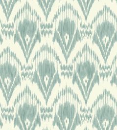 Zaraband Wallpaper by GP & J Baker Aqua Zaraband Wallpaper by GP & J Baker Aqua