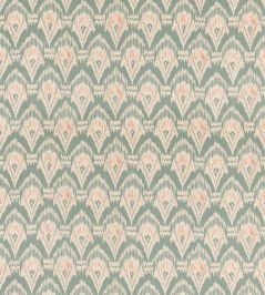 Zaraband Texture Fabric by GP & J Baker Teal/Spice Zaraband Texture Fabric by GP & J Baker Teal/Spice