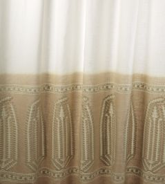 Zardozi Ombre Fabric by Zoffany Mousseaux Zardozi Ombre Fabric by Zoffany Mousseaux