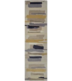 Zeal Runner Rug by Harlequin Pewter Zeal Runner Rug by Harlequin Pewter