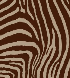 Zebra Fabric by Arley House Chestnut Zebra Fabric by Arley House Chestnut