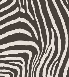 Zebra Fabric by Arley House Graphite Zebra Fabric by Arley House Graphite