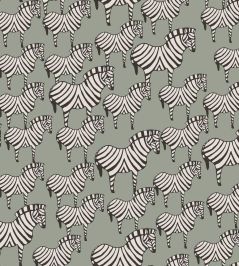 Zebra Wallpaper by Borastapeter Green Zebra Wallpaper by Borastapeter Green