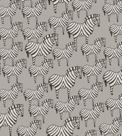 Zebra Wallpaper by Borastapeter Grey Zebra Wallpaper by Borastapeter Grey