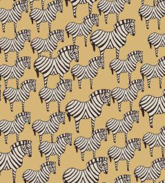 Zebra Wallpaper by Borastapeter Yellow Zebra Wallpaper by Borastapeter Yellow