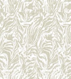 Zebra Wallpaper by Ohpopsi Linen Zebra Wallpaper by Ohpopsi Linen