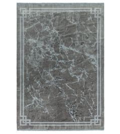 Zehraya Border Rug by Asiatic Silver Zehraya Border Rug by Asiatic Silver