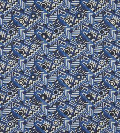 Zig Zag Linen Fabric by Liberty Aviator Zig Zag Linen Fabric by Liberty Aviator