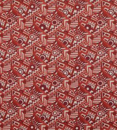 Zig Zag Linen Fabric by Liberty Vesuvio Zig Zag Linen Fabric by Liberty Vesuvio