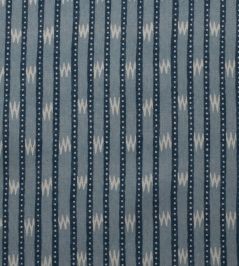 Zig Zag Fabric by Titley and Marr Denim & Aqua Zig Zag Fabric by Titley and Marr Denim & Aqua
