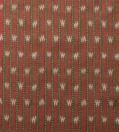 Zig Zag Fabric by Titley and Marr Lichen & Coral Zig Zag Fabric by Titley and Marr Lichen & Coral
