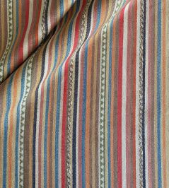 Zigga Stripe Fabric by Ian Sanderson Spice Mix Zigga Stripe Fabric by Ian Sanderson Spice Mix