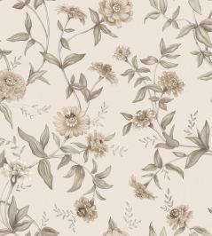 Zinnia Wallpaper by Borastapeter Sand Zinnia Wallpaper by Borastapeter Sand