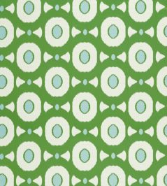 Zinnia Fabric by Harlequin Emerald / Sky Zinnia Fabric by Harlequin Emerald / Sky