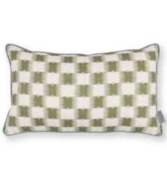 Ziri Cushion 30 x 50cm by Romo Matcha Ziri Cushion 30 x 50cm by Romo Matcha