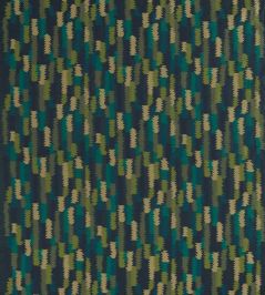 Cosmati Embroidery Fabric by Zoffany Serpentine Cosmati Embroidery Fabric by Zoffany Serpentine