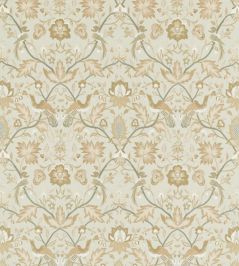 Oiseaux De Paradis Fabric by Zoffany Mineral Oiseaux De Paradis Fabric by Zoffany Mineral