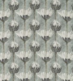 Marketa Fabric by Zoffany Logwood Grey Marketa Fabric by Zoffany Logwood Grey