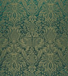 Mitford Weave Fabric by Zoffany Malachite Mitford Weave Fabric by Zoffany Malachite
