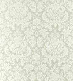 Tours Weave Fabric by Zoffany Platinum White Tours Weave Fabric by Zoffany Platinum White