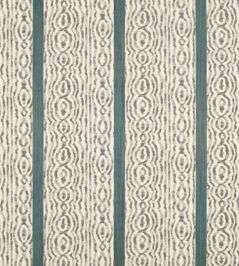Lennox Stripe Fabric by Zoffany Silver / Poison Lennox Stripe Fabric by Zoffany Silver / Poison