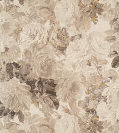 Rose Absolute Fabric by Zoffany Whote Opal / Mousseux Rose Absolute Fabric by Zoffany Whote Opal / Mousseux