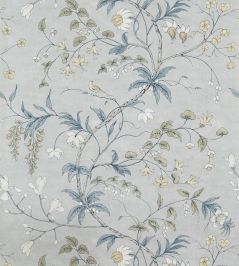 Chambalon Trail Wallpaper by Zoffany Mercury / Platinum Grey Chambalon Trail Wallpaper by Zoffany Mercury / Platinum Grey