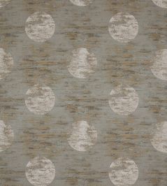 Moon Silk Fabric by Zoffany Silver Moon Silk Fabric by Zoffany Silver
