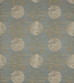 Moon Silk Fabric by Zoffany Blue Grey Moon Silk Fabric by Zoffany Blue Grey