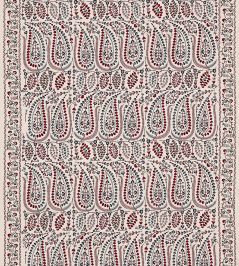 Jayshree Fabric by Zoffany Red/Blue Jayshree Fabric by Zoffany Red/Blue