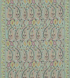 Jayshree Fabric by Zoffany Celadon/Multi Jayshree Fabric by Zoffany Celadon/Multi