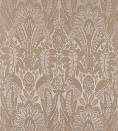 Fitzrovia Fabric by Zoffany Gold Fitzrovia Fabric by Zoffany Gold