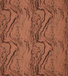 Serpentine Fabric by Zoffany Henna Serpentine Fabric by Zoffany Henna