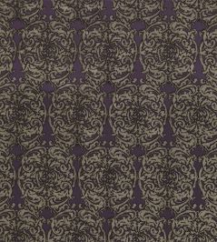 Tespi Fabric by Zoffany Amethyst/Mole Tespi Fabric by Zoffany Amethyst/Mole