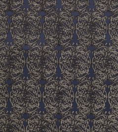 Tespi Fabric by Zoffany Indigo/Taupe Tespi Fabric by Zoffany Indigo/Taupe