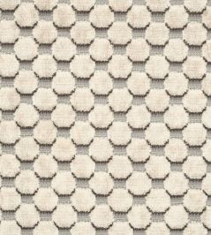 Tespi Spot Fabric by Zoffany Silver/Pearl Tespi Spot Fabric by Zoffany Silver/Pearl