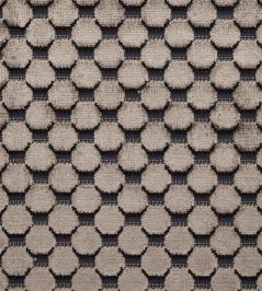 Tespi Spot Fabric by Zoffany Indigo/Taupe Tespi Spot Fabric by Zoffany Indigo/Taupe