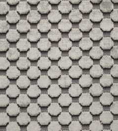 Tespi Spot Fabric by Zoffany Pewter/Silver Tespi Spot Fabric by Zoffany Pewter/Silver