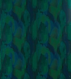 Hepworth Fabric by Zoffany Blue Malachite Hepworth Fabric by Zoffany Blue Malachite