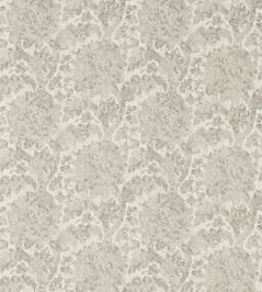 Carrera Fabric by Zoffany Silver Carrera Fabric by Zoffany Silver