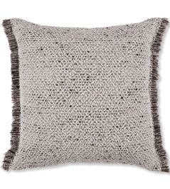 Zolani Cushion 55 x 55cm by Romo Charcoal Zolani Cushion 55 x 55cm by Romo Charcoal