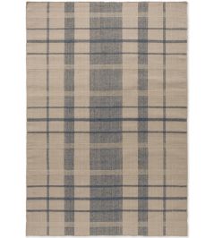 Zona Denim Check Rug by Brink & Campman Denim Zona Denim Check Rug by Brink & Campman Denim